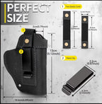 Premium Leather Concealed Carry Holster